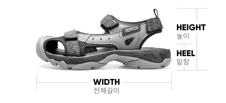 Giày dép lội nước đi phượt nam trợ lực Oret Hiking Sandals STR Hạt Dẻ 10