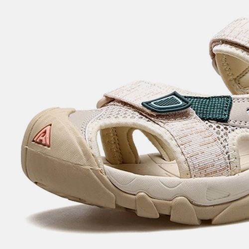 Giày dép rọ nữ đi mưa lội nước chống trơn Orette Hiking Sandals STR Beige 6