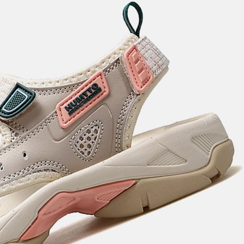 Giày dép rọ nữ đi mưa lội nước chống trơn Orette Hiking Sandals STR Beige 7