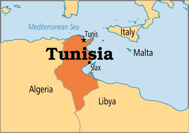 Tunisia nằm ở đâu