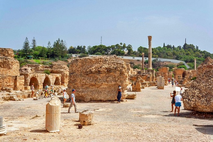 Carthage thành phố cổ đại tunisia