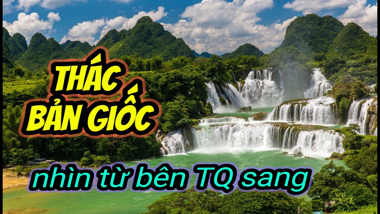 Thác bản giốc phía trung quốc nhìn sang