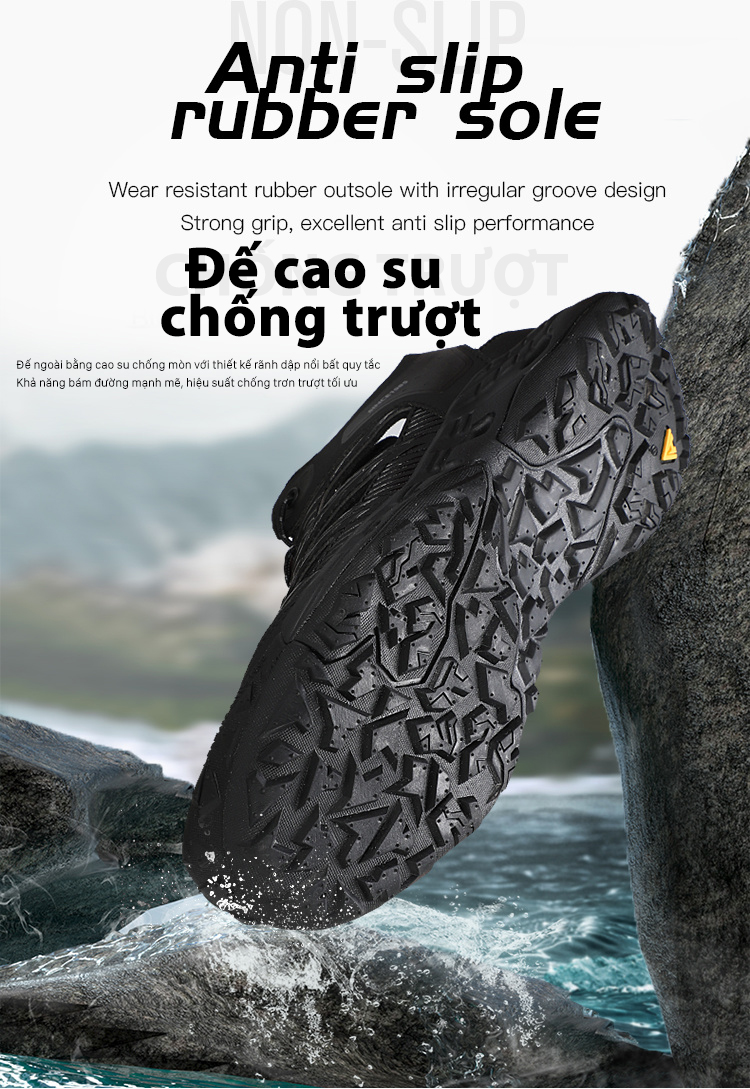 Giày lội suối outdoor nữ Humtto 660801B dây rút tiện dụng-32