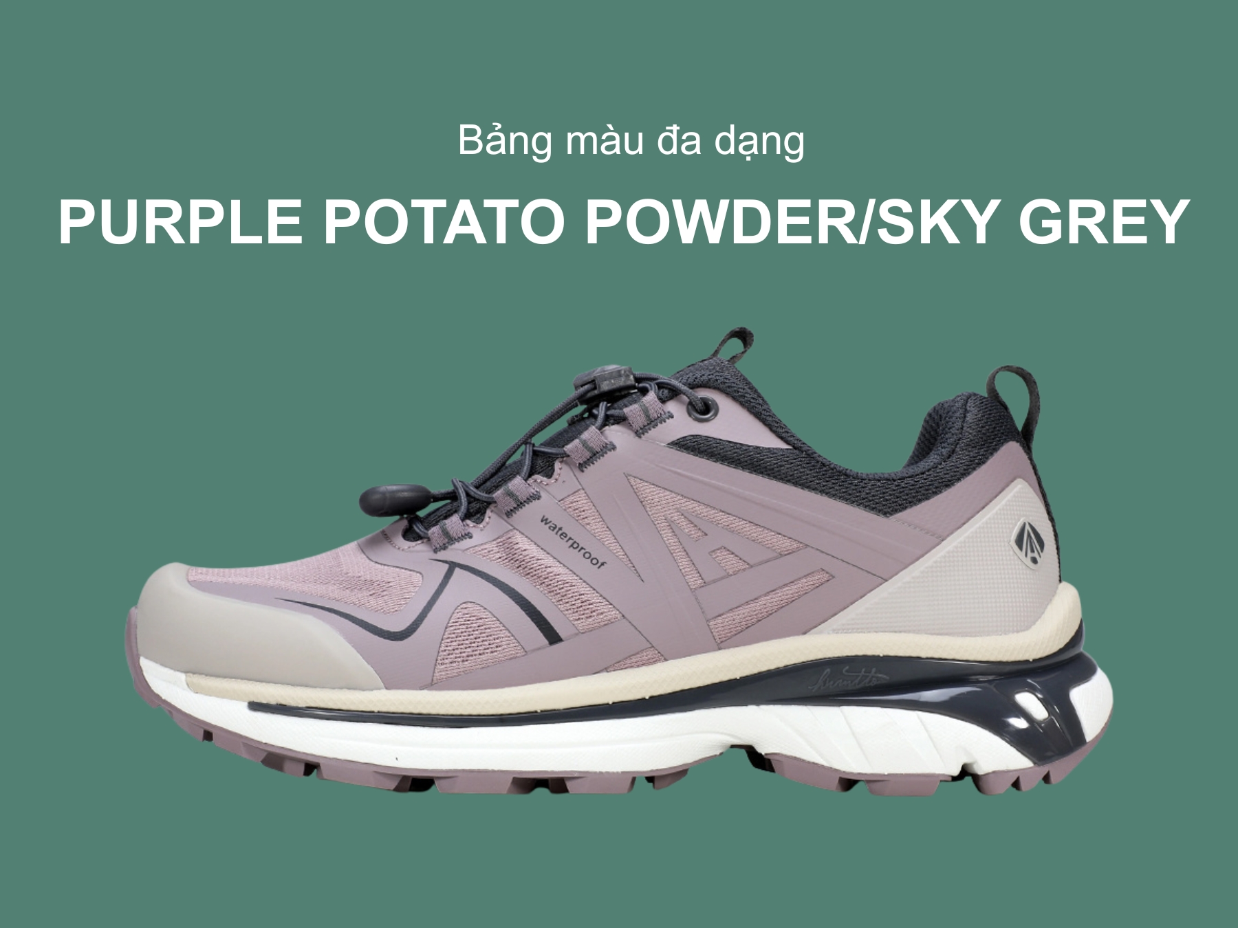 Giày thể thao elite nữ Humtto 860244B cổ thấp trail running-17