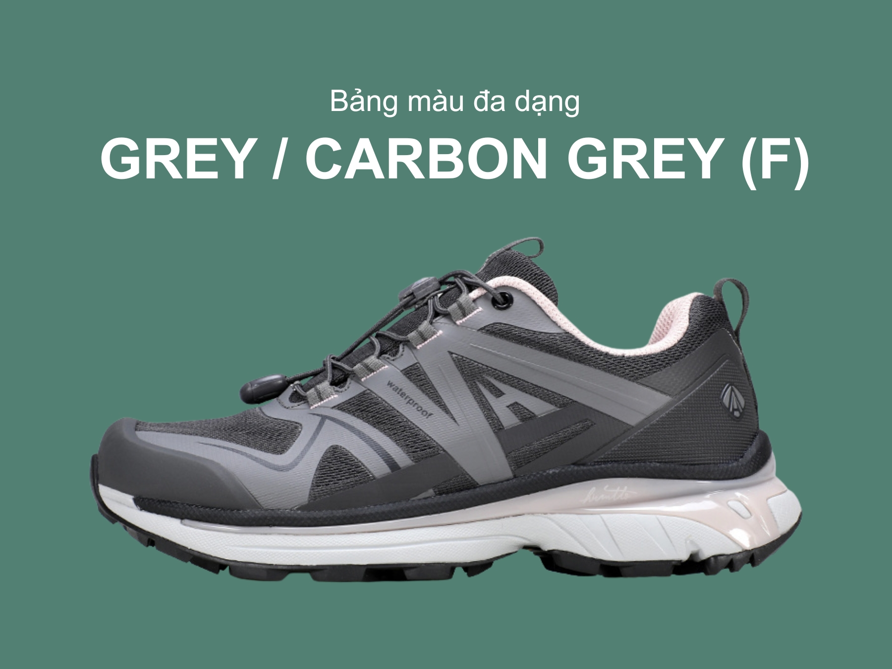 Giày thể thao elite nữ Humtto 860244B cổ thấp trail running-18