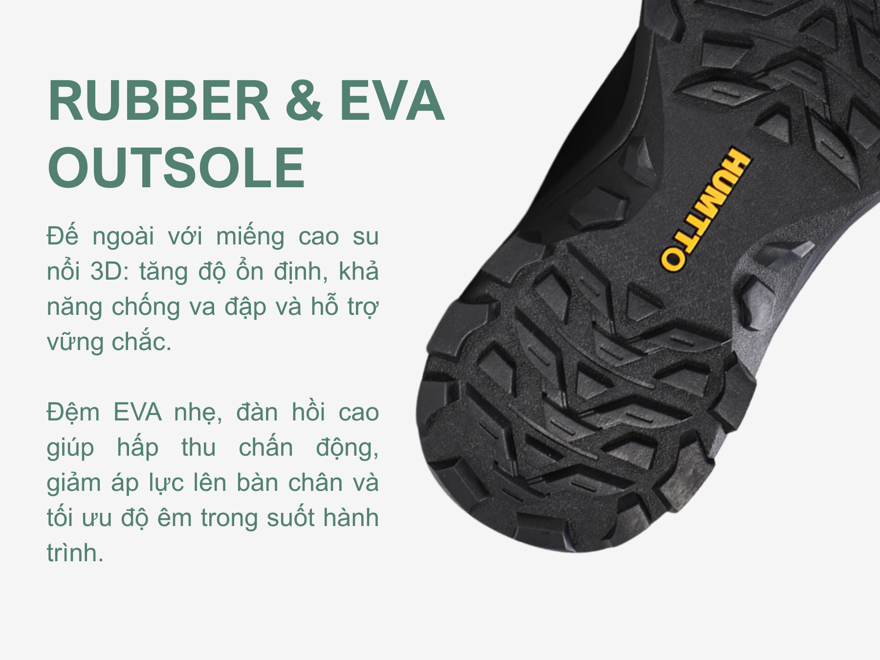 Giày trekking nam pro Humtto 260920A cổ cao núm vặn dây thép đi tuyết-14