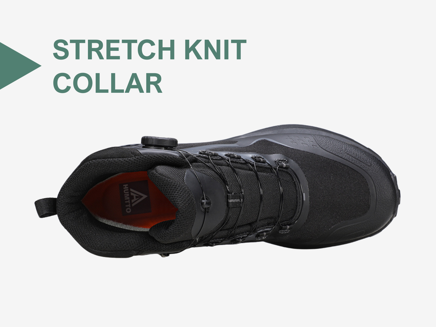 Giày trekking nam pro Humtto 260920A cổ cao núm vặn dây thép đi tuyết-15