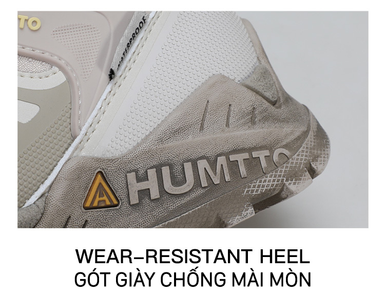 Giày dã ngoại nam pro Humtto 260809A cổ cao gót giày chống mài mòn-12