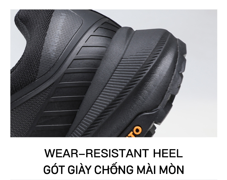 Giày hiking nam Humtto 160705A cổ thấp lưới thông khí nhẹ cắt xẻ thời trang-13