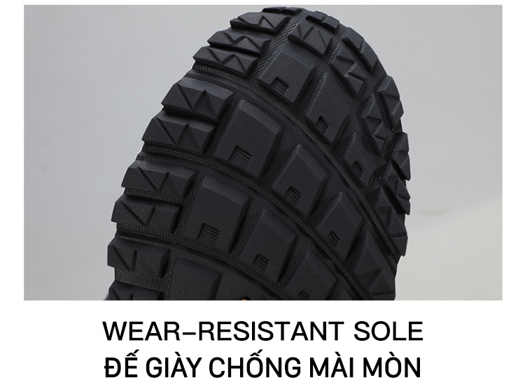 Giày leo núi nam pro Humtto 260987AC cổ cao đế gai siêu bám đi tuyết giữ ấm-14