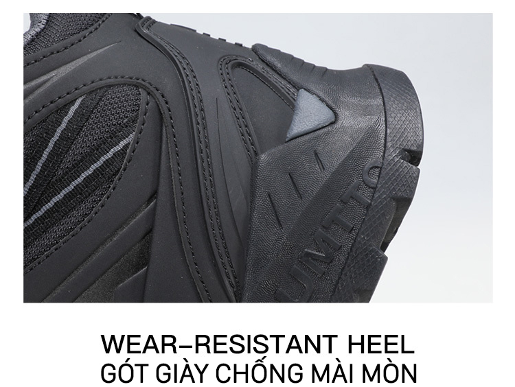 Giày leo núi unisex pro Humtto 260195A cổ cao cặp đôi chống tuyết nước đá trượt-14