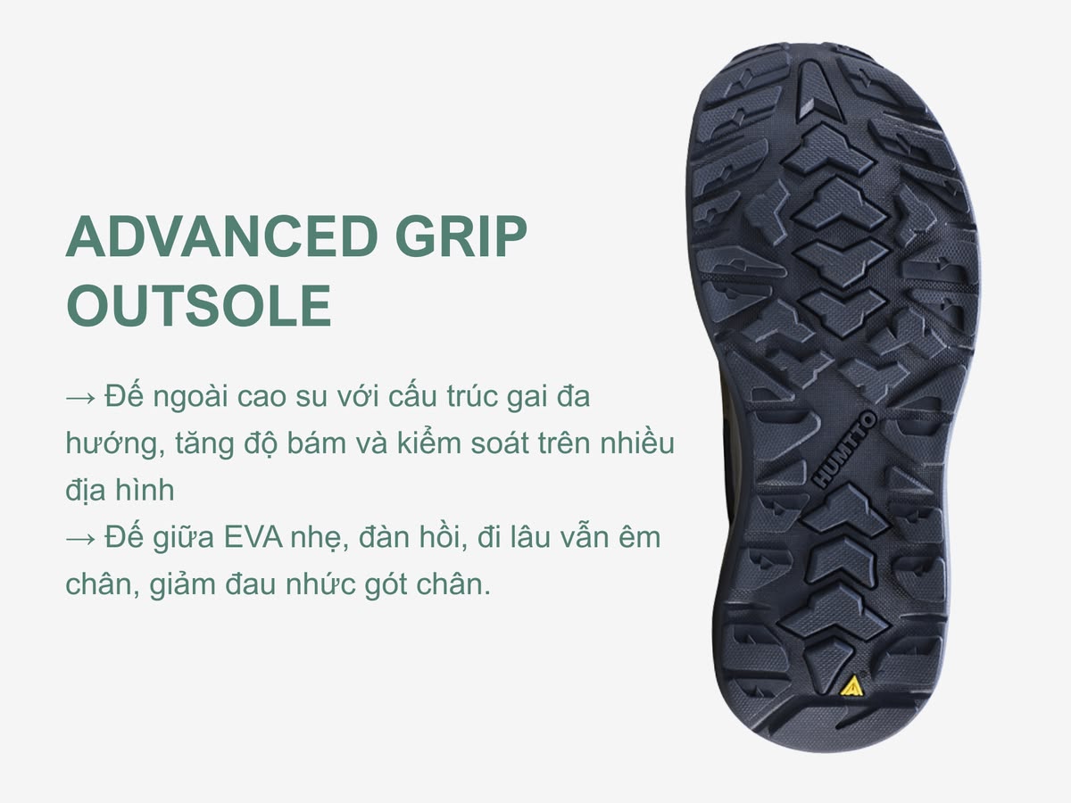 Giày sandal đi biển trekking thoát nước nhanh nam Humtto 771222A-9
