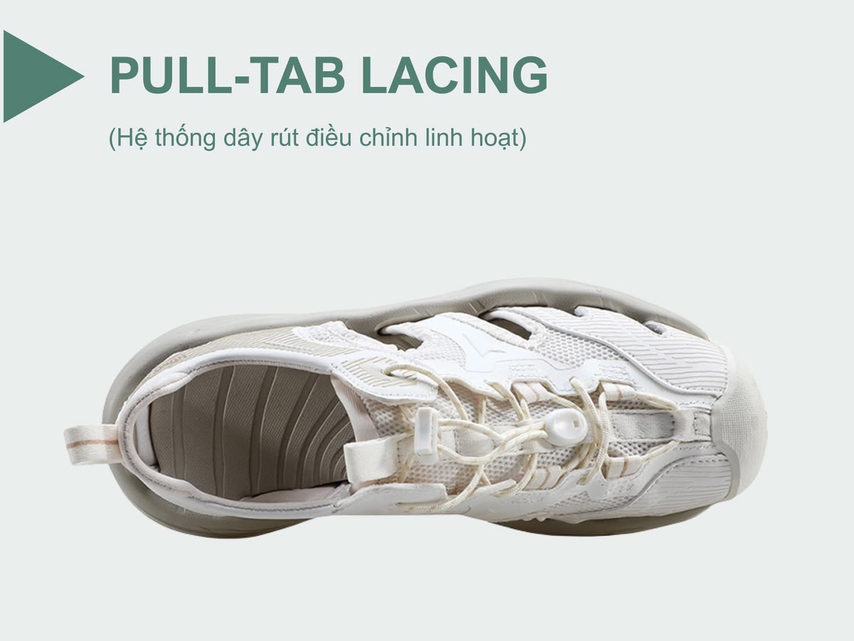 Giày sandal đi biển trekking thoát nước nhanh nữ Humtto 771222B-20