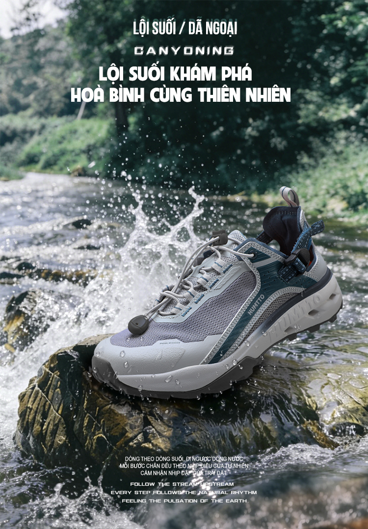 Giày lội nước trekking chuyên dụng nữ Humtto 670799B-32