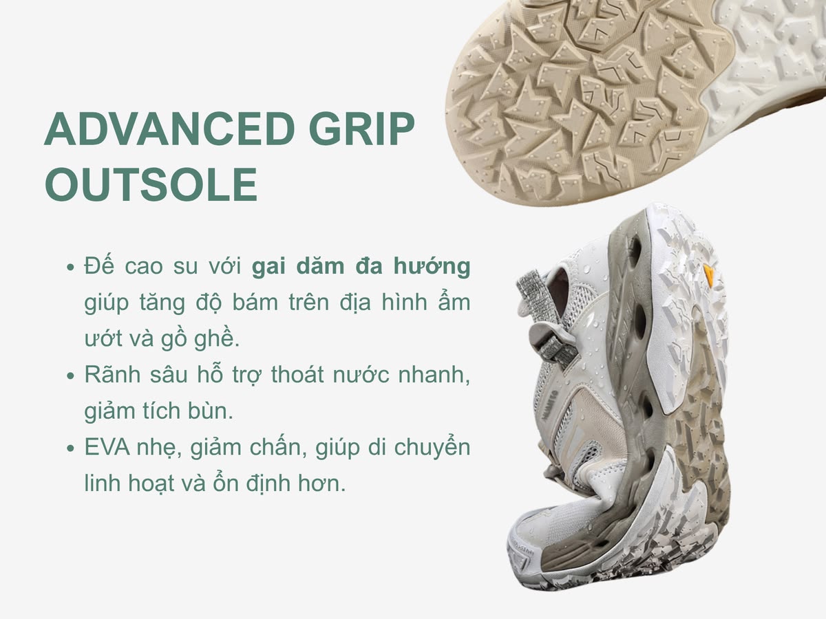 Giày lội nước trekking đi biển nữ Humtto 670148B-14