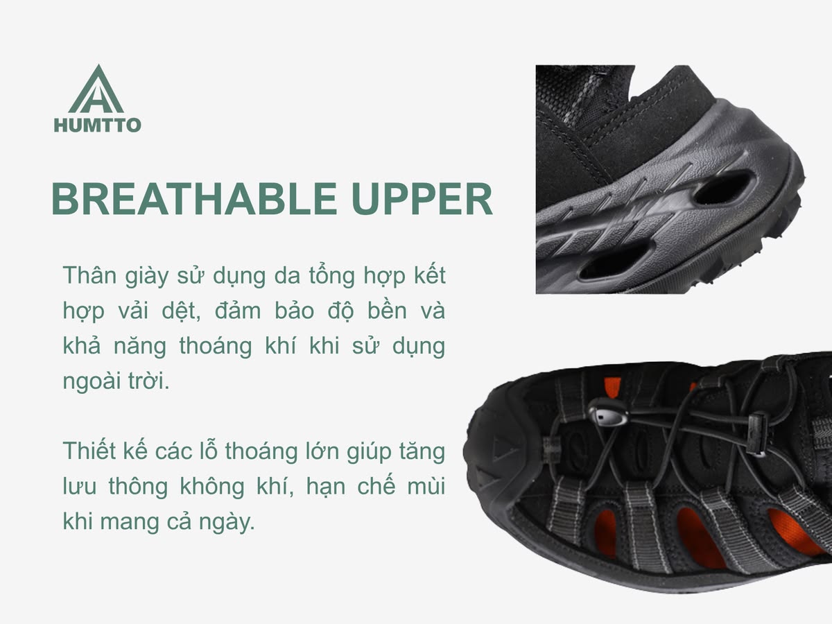Giày sandal lội nước chống trượt nam Humtto 670823A-13