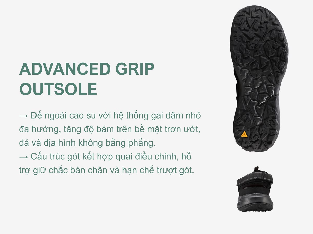 Giày sandal lội nước chống trượt nam Humtto 670823A-14