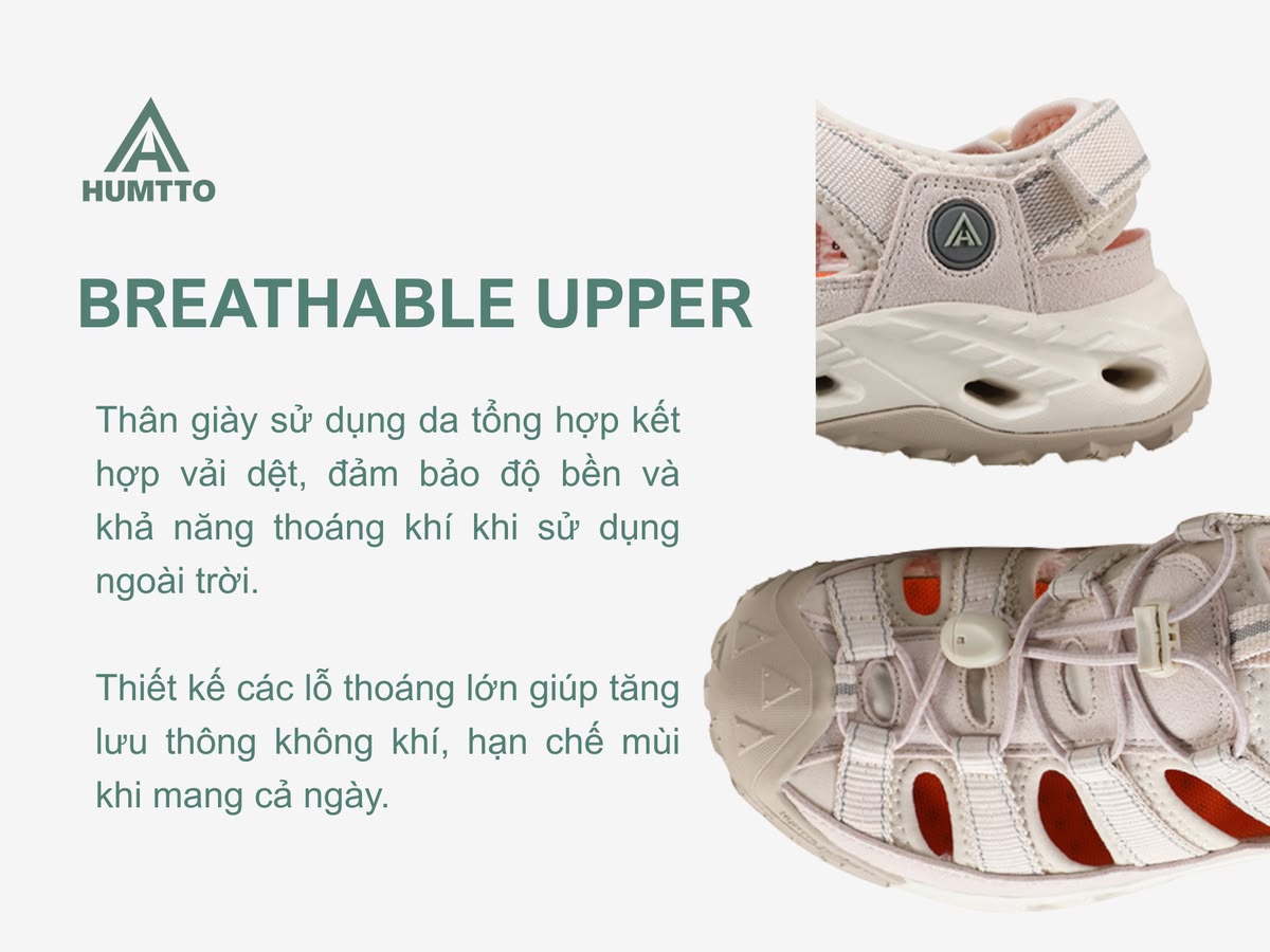 Giày sandal lội nước chống trượt nữ Humtto 670823B-13