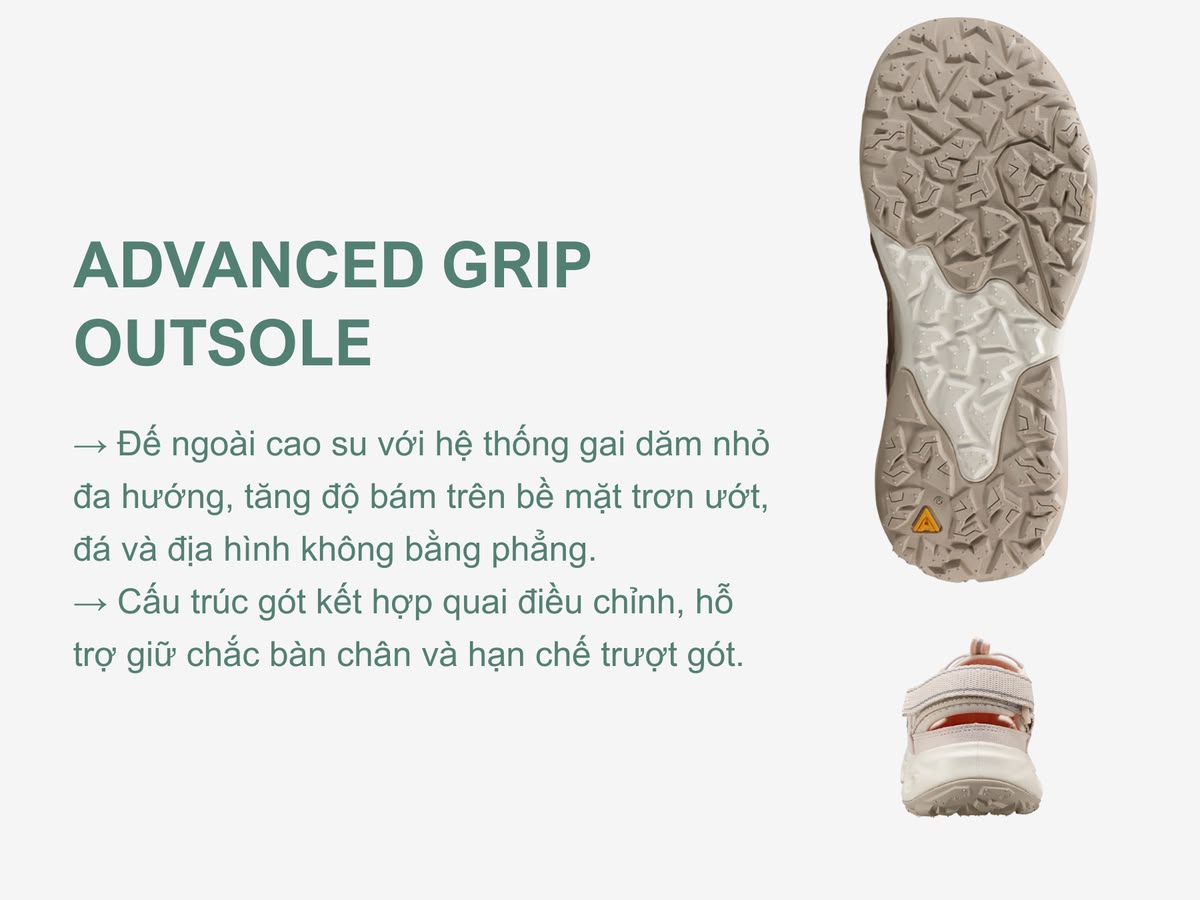 Giày sandal lội nước chống trượt nữ Humtto 670823B-14