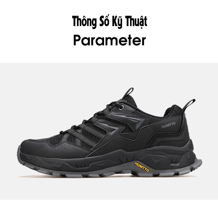 Giày leo núi cặp đôi 160112A cổ thấp mặt lưới thoáng khí dây đốt tre-13