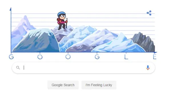 Recognition Google Doodle honors Tabei Junko