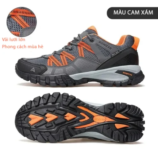 Giày Trekking leo núi Humtto cổ thấp NAM 140755A-4