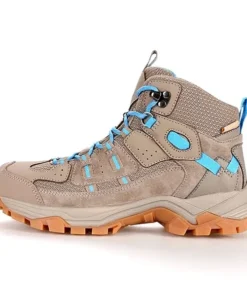 Giày leo núi nữ cổ cao Humtto Hiking Shoes 290015B-1