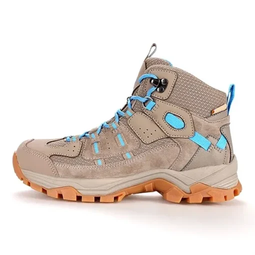 Giày leo núi nữ cổ cao Humtto Hiking Shoes 290015B-1