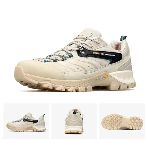 Giày leo núi nữ cổ thấp Humtto Hiking Shoes 140503B-1