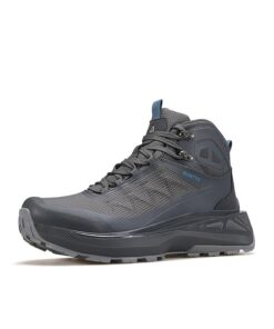 Giày trekking pro Humtto Vista Mid MTX Nam Xám-2