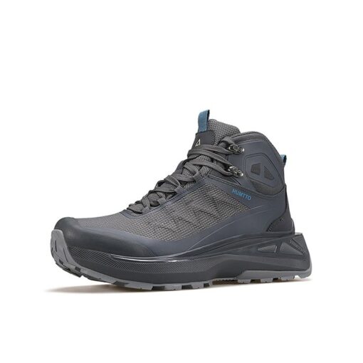 Giày trekking pro Humtto Vista Mid MTX Nam Xám-2