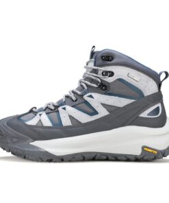 Giày leo núi nam Humtto 260996A cổ lửng outdoors cao cấp-6