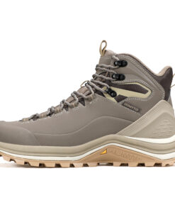 Giày trekking nam Humtto 250864A cổ cao đi tuyết da bò chống thấm-1