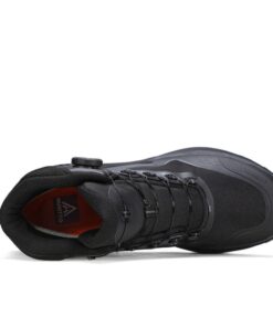 Giày trekking nam pro Humtto 260920A cổ cao núm vặn dây thép đi tuyết-2