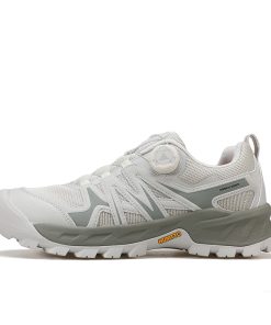 Giày hiking nam cổ thấp Humtto 170104A khóa BOA lưới thoáng khí-1