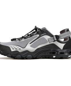 Giày lội nước sandals nam Humtto 660893A mặt lưới mau khô dây rút tiện lợi-4