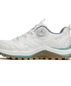 Giày hiking nữ Humtto 160482B cổ thấp da lộn khóa BOA chắc chắn-3