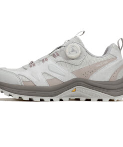 Giày hiking nữ Humtto 160482B cổ thấp da lộn khóa BOA chắc chắn-5